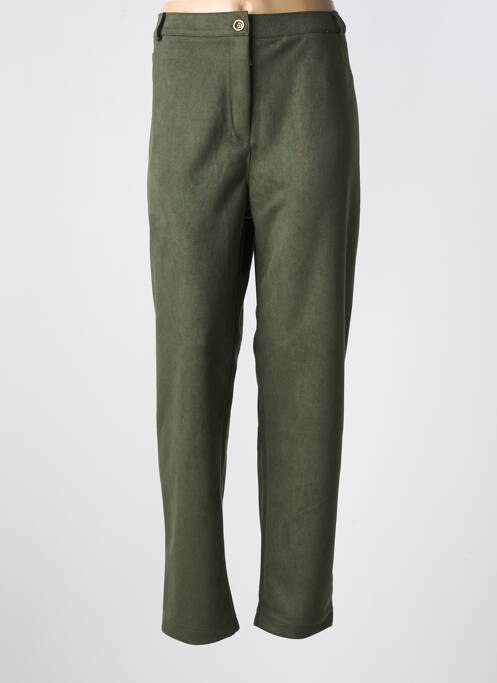 Pantalon drept verde VETISTYLE femeie