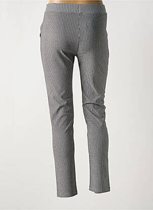 Pantalon slim talie elastică mărime normală negru CC FASHION femeie