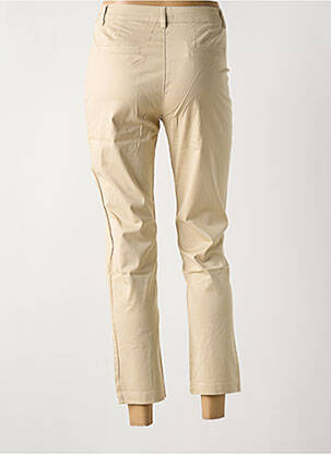 Pantalon 7/8 elasticitate mărime normală bej ONADO femeie