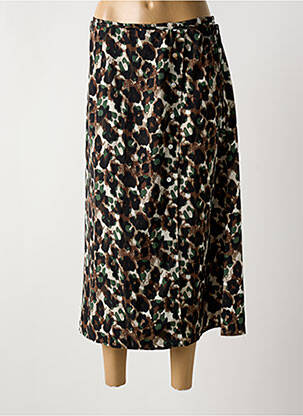 Fustă lungă maro BY ONE femeie