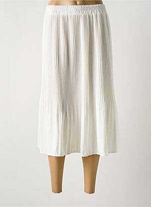 Fustă midi alb CHRISTY femeie