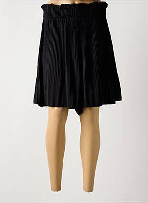 Șort croială fluidă mărime normală negru CHRISTY femeie