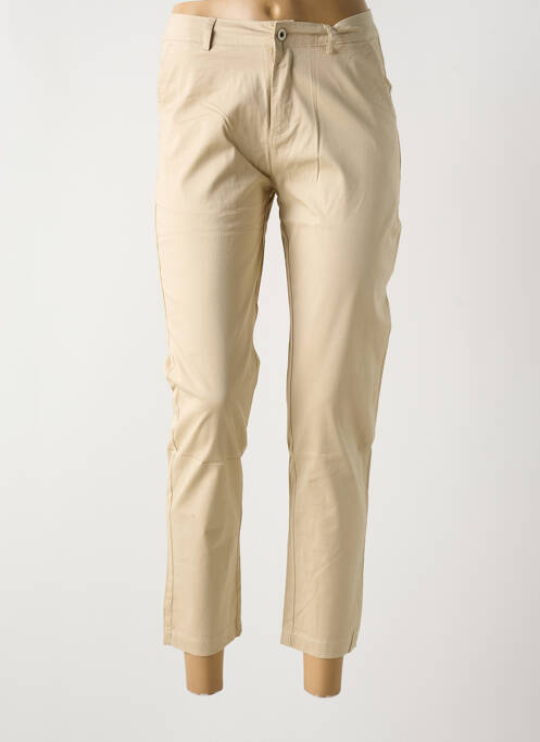 Pantalon 7/8 bej ONADO femeie