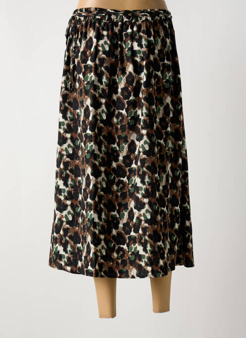 Fustă lungă maro BY ONE femeie