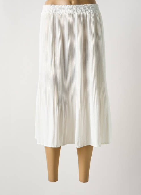 Fustă midi alb CHRISTY femeie