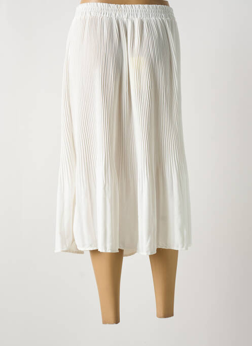 Fustă midi alb CHRISTY femeie
