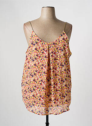 Top portocaliu CHRISTY femeie