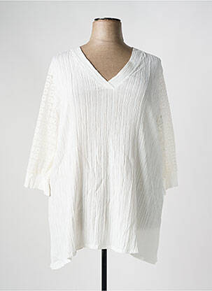 Tunică mâneci lungi alb 2W PARIS femeie