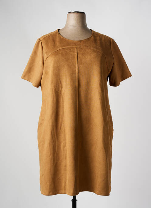 Rochie midi maro VETISTYLE femeie