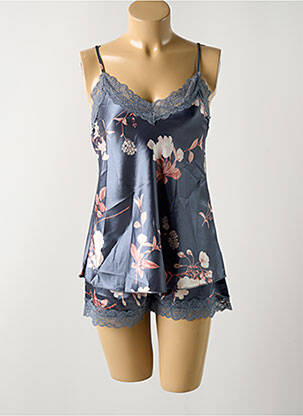 Pijamale scurte albastru COOTAIYA femeie