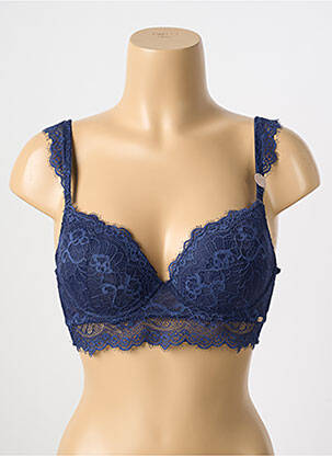 Sutien top sutien modelat top sutien modelat albastru MRMISS STUDIO femeie