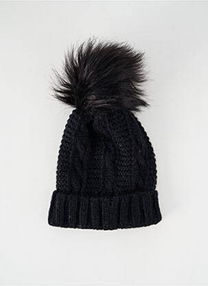 Căciulă tricot gros negru MAYORAL fată