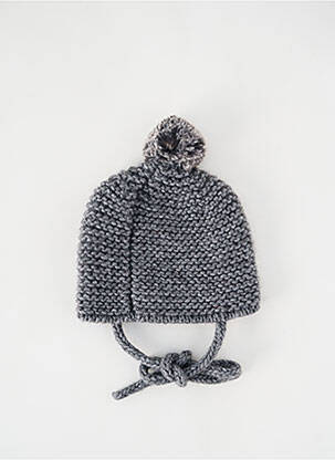 Căciulă tricot gros gri PAZ RODRIGUEZ copil