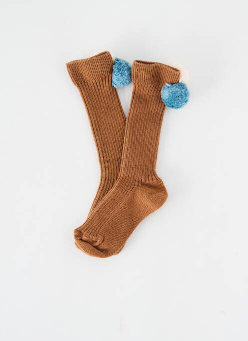 Șosete maro BUHO copil