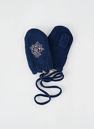 Mănuși albastru BOBOLI fată