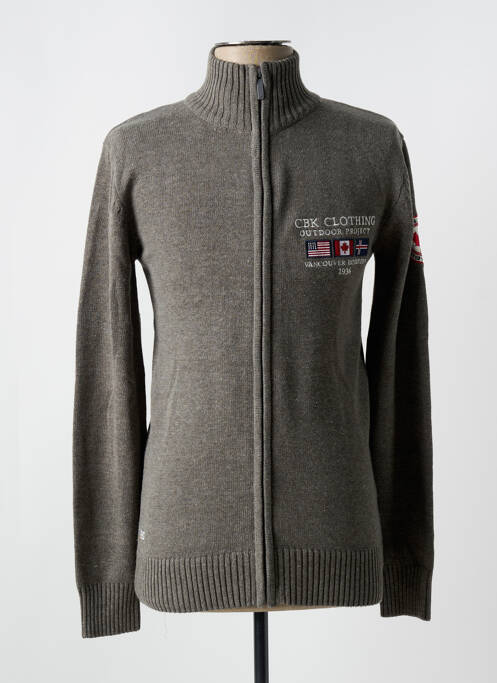 Vestă cu mâneci lungi gri CBK bărbat