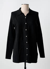 Vestă cu mâneci lungi închidere cu nasturi pe față negru ARMOR LUX femeie