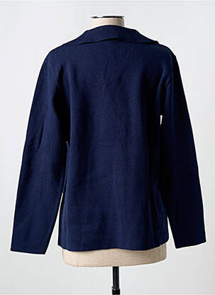 Jachete casual buzunare albastru THEL ELEGANCE femeie