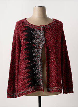 Vestă cu mâneci lungi roșu 20/20 femeie