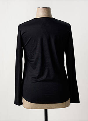 Tricou mâneci lungi mâneci lungi negru DESAIVRE femeie