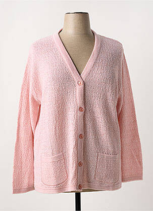 Vestă cu mâneci lungi roz ATLANTA femeie