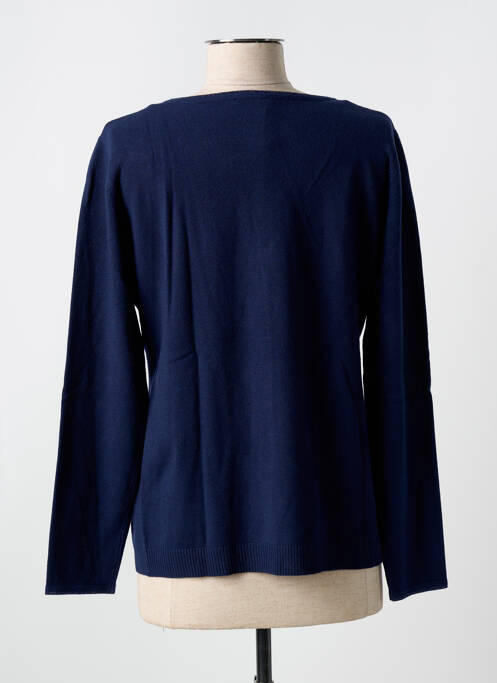 Vestă cu mâneci lungi albastru FELINO femeie