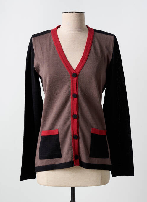 Vestă cu mâneci lungi negru CLAUDE DE SAIVRE femeie