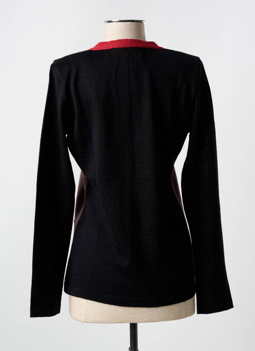 Vestă cu mâneci lungi negru CLAUDE DE SAIVRE femeie