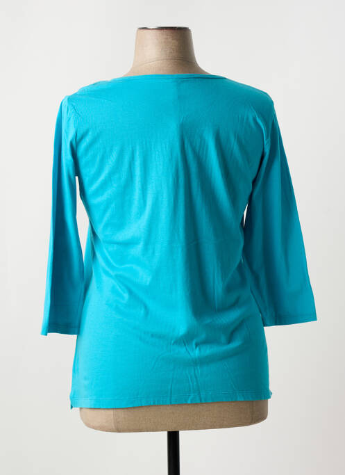 Tricou mâneci 3/4 mâneci 3/4 albastru JAC JAC femme