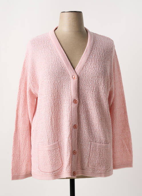 Vestă cu mâneci lungi roz ATLANTA femeie