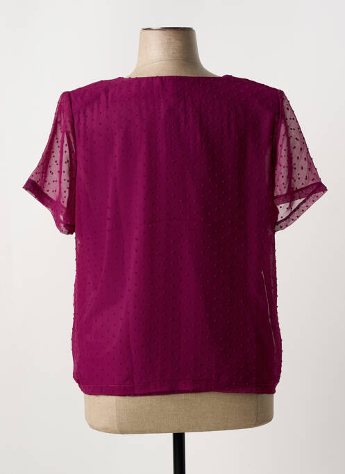 Tricou violet PLURIELLES femeie