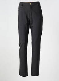 Pantalon slim elasticitate mărime normală gri LEMON DRESS femme