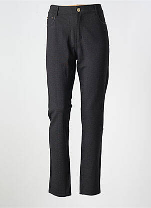 Pantalon slim gri LEMON DRESS femeie