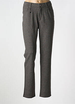 Pantalon slim mărime normală mărime normală gri LCDN femeie