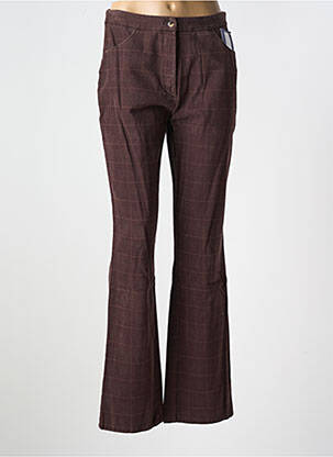 Pantalon evazat maro KIPLAY femeie