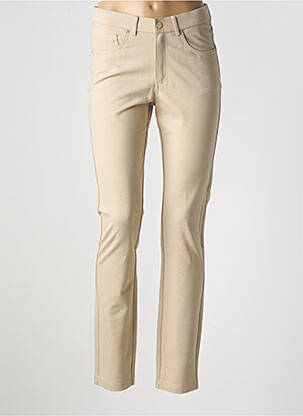 Pantalon slim bej LCDN femeie