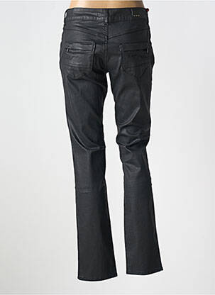 Pantalon slim țesătură acoperită mărime normală negru KANOPE femeie