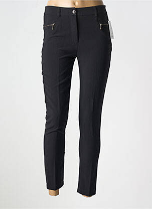 Pantalon 7/8 elasticitate mărime normală negru FEMMES JE VOUS AIME femeie