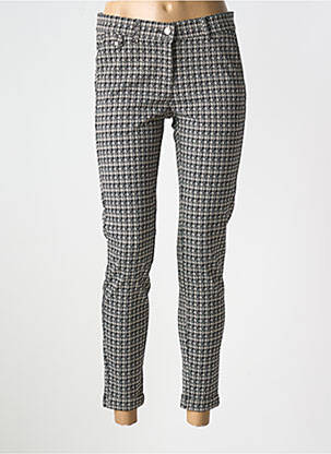 Pantalon 7/8 talie înaltă talie înaltă negru LCDN femeie