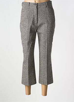 Pantalon trei sferturi gri NOLWENN femeie