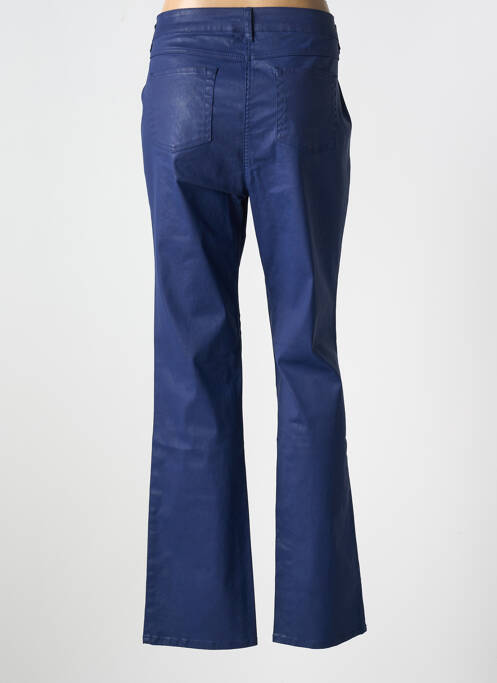 Pantalon slim albastru CLAUDE DE SAIVRE femeie