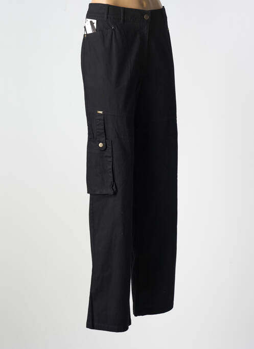 Pantalon drept negru LUCCHINI femeie