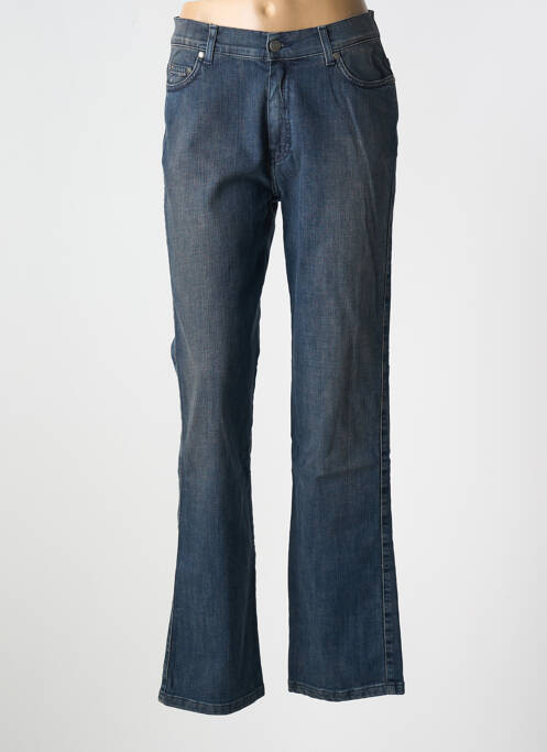 Blugi cu croială dreaptă albastru LUCCHINI femeie