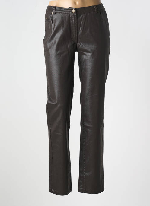 Pantalon slim maro LUCCHINI femeie