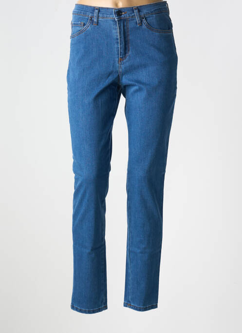 Blugi cu croială slim albastru LCDN femeie