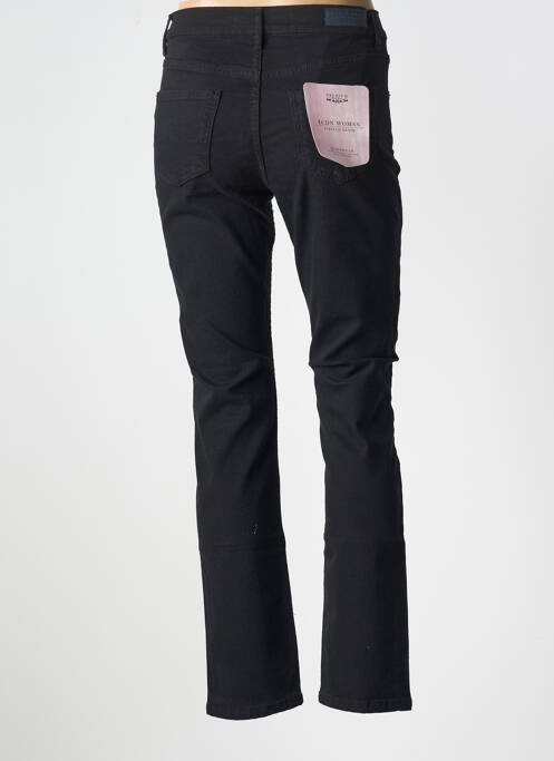 Blugi cu croială slim negru LCDN femeie