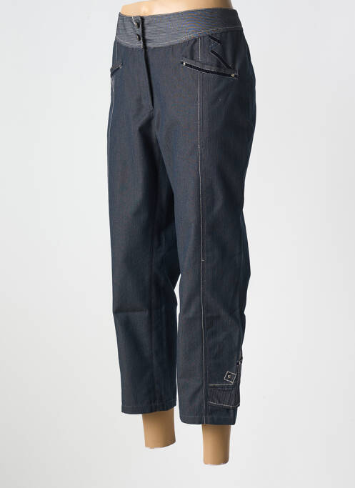 Pantalon trei sferturi albastru JAC JAC femeie