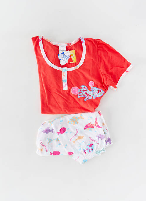 Pijamale scurte roșu PRIVILEGE femeie