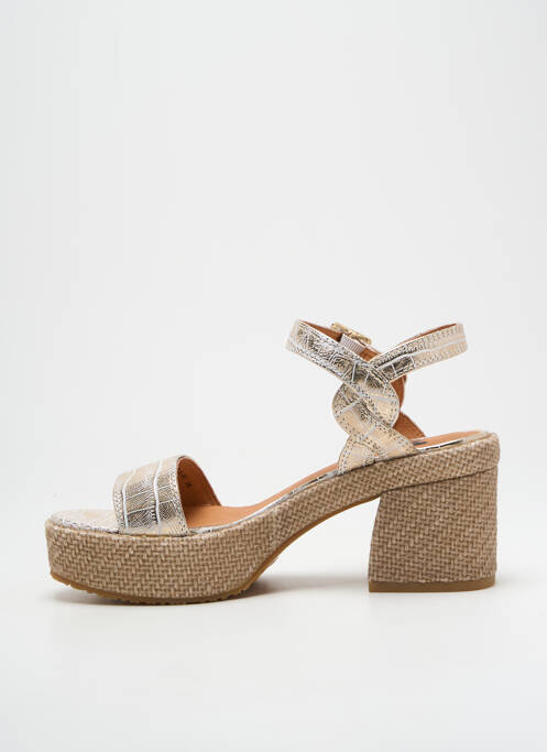Sandale/Pantofi decupați auriu MAM'ZELLE femeie