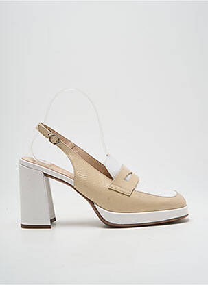 Sandale/Pantofi decupați bej WONDERS femeie